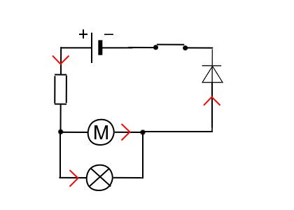 circuitDerivCourant